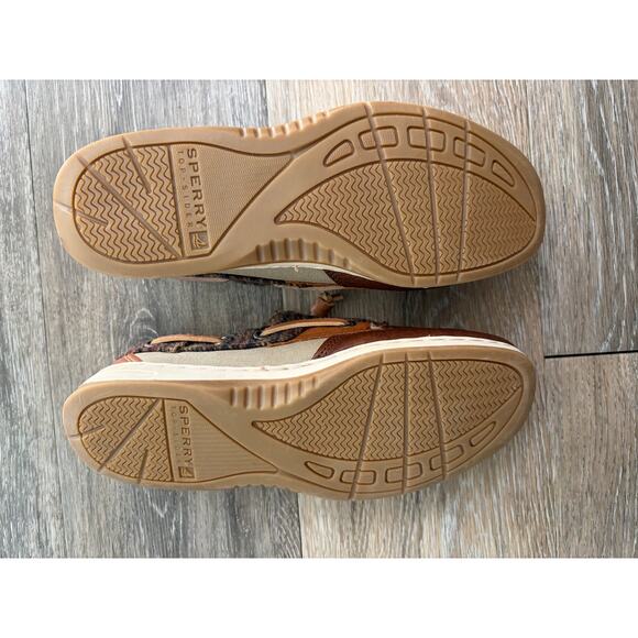 Sperry Top Sider Boat Shoes Women's 5M STS97581 Brown - Picture 3 of 5